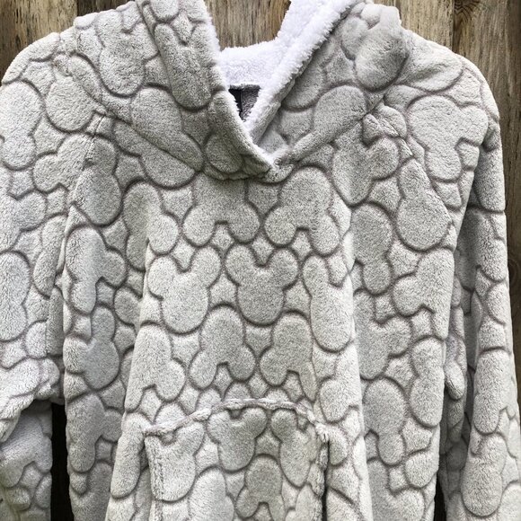 Disney Mickey Mouse Fleece Lounge Hoodie Large - Picture 4 of 10